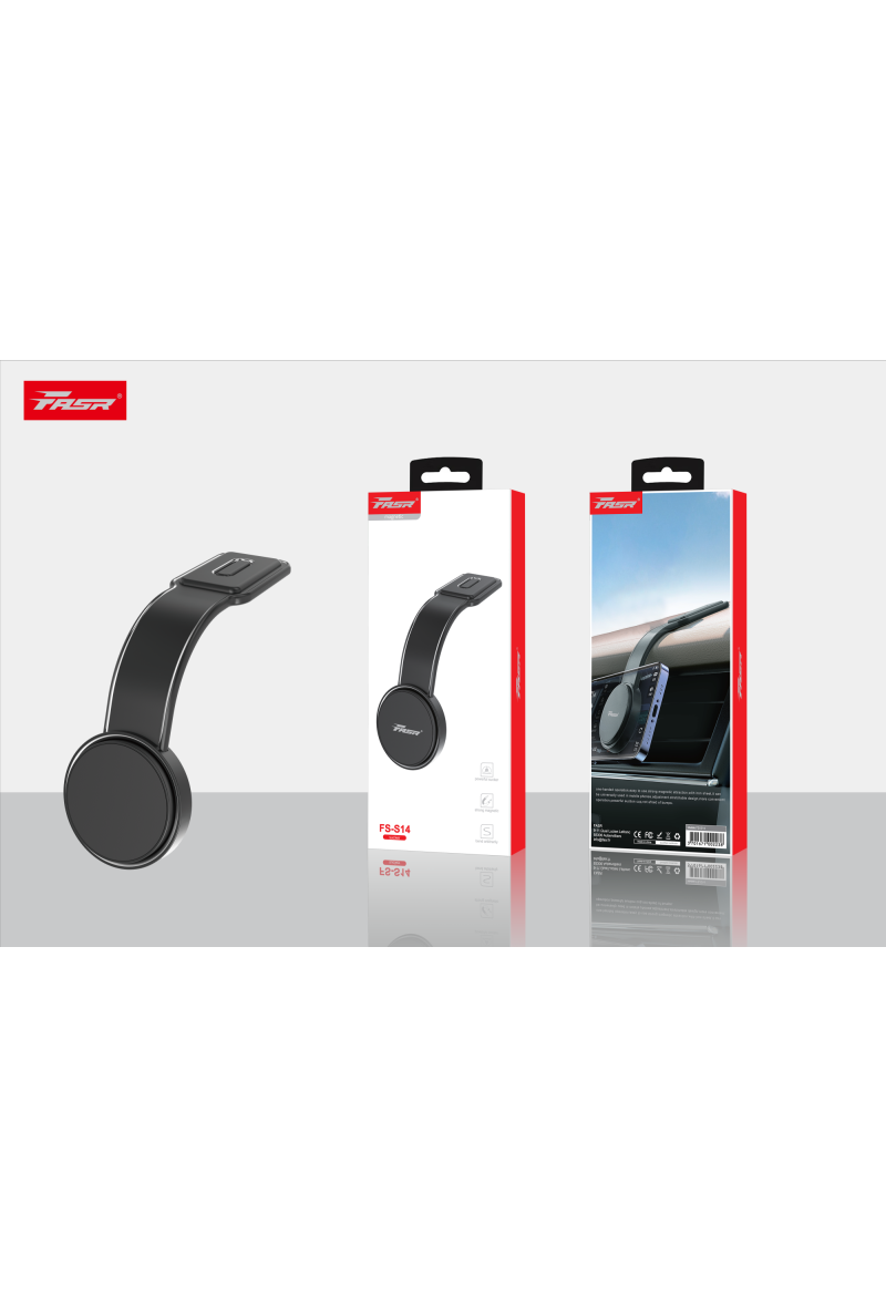  Support Magnétique en L pour Téléphone dans la Voiture