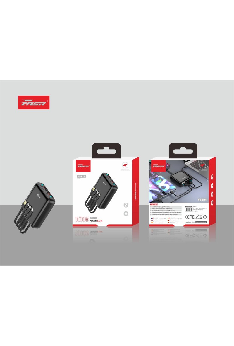 fasr batterie 10000mAh REGARGABLE 4EN1 B14