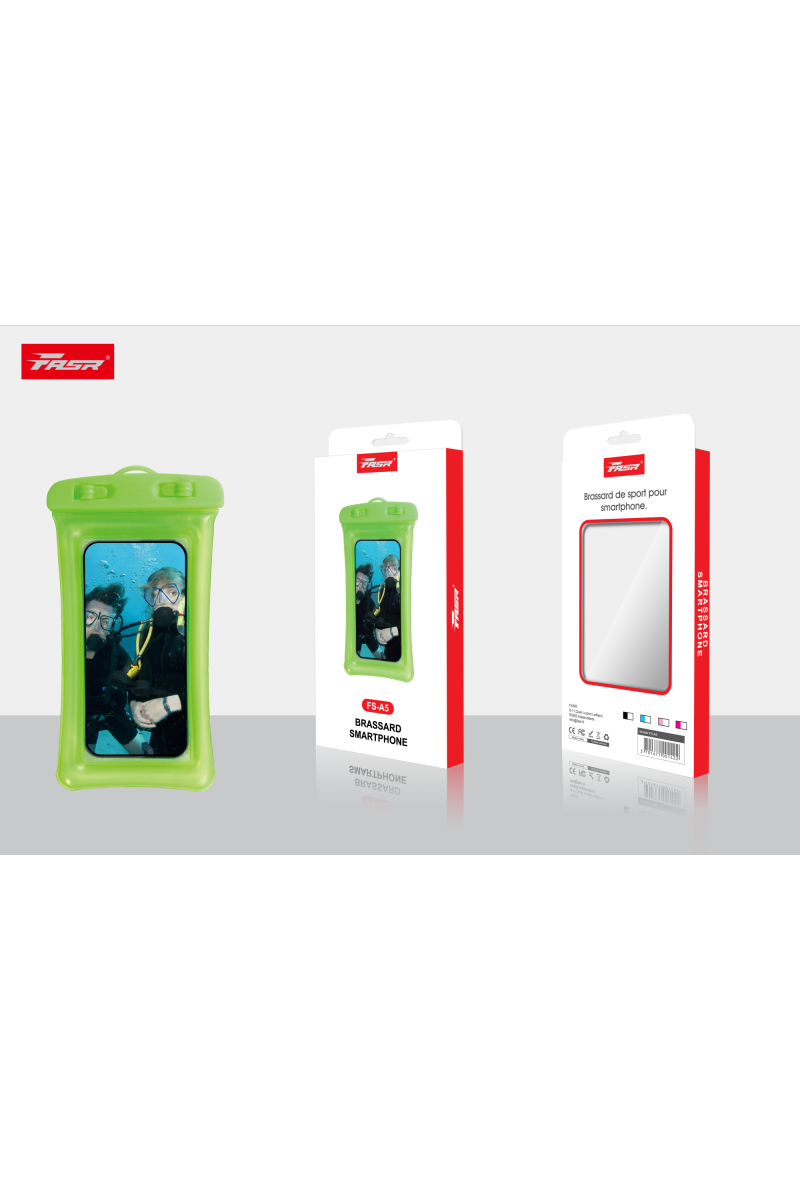 FASR Pochette Étanche Téléphone, Étui étanche Universel certifié IPX8