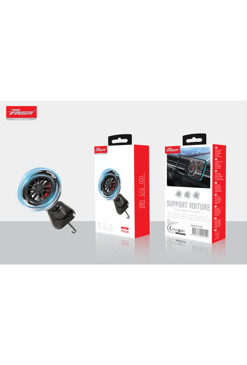 FASR Support de téléphone portable universel sortie d‘aération Véhicules FS-S25