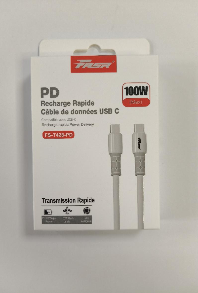 Cable de donnees USB C