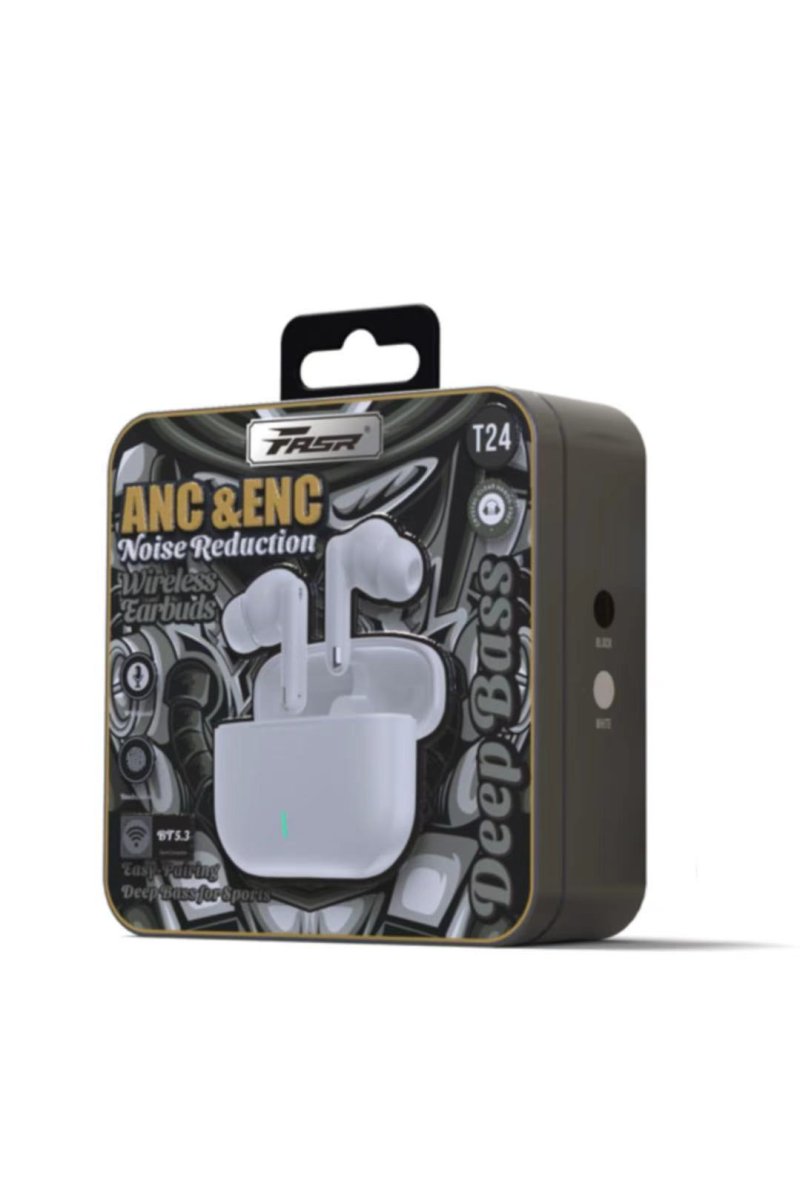 ECOUTEUR SANS FIL AVEC REDUCTION DE BRUIT ACTIVE ANC-ENC BT5.3 T24