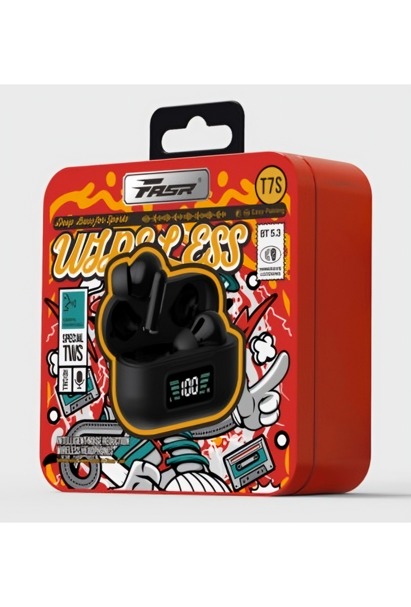 ECOUTEUR SANS FIL AVEC REDUCTION DE BRUIT ACTIVE ANC-ENC BT5.3 T7S