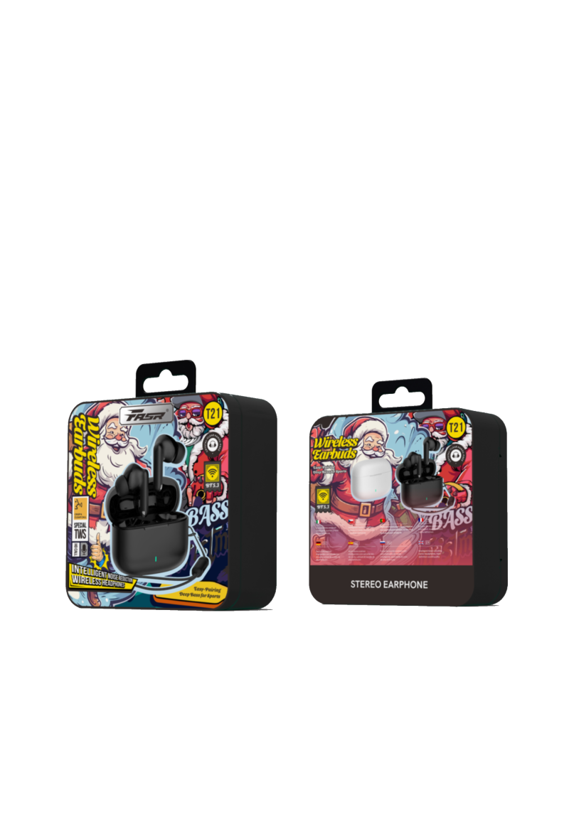 ECOUTEUR SANS FIL PERE NOEL TWS INTRA AURICULAIRE T21