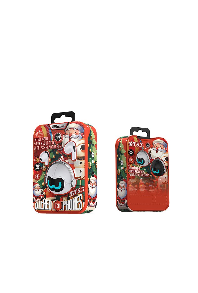 ECOUTEUR SANS FIL AVEC REDUCTION DE BRUIT ACTIVE ANC-ENC astronotaute   BT5.3 T31