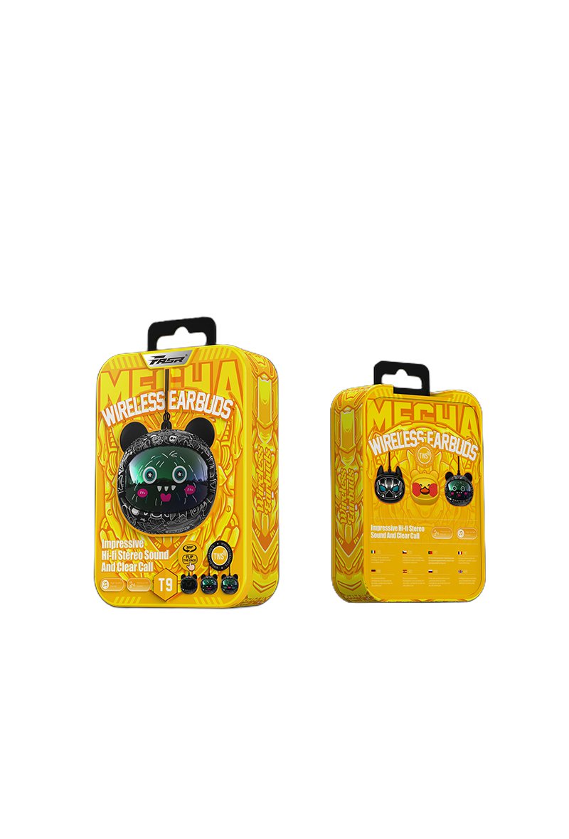 ECOUTEUR SANS FIL boîtier transformable BT5.3  T9