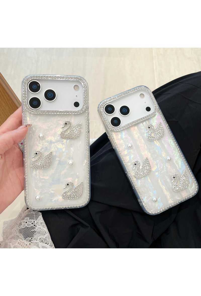 coque pour iphone 17 promax orné de perle