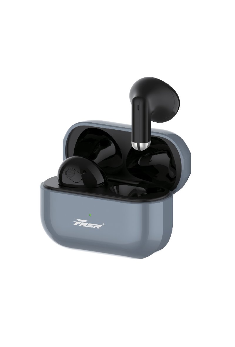 FASR ecouteurs, Oreillette Bluetooth 5.3 avec Microphone couleurs gris fer