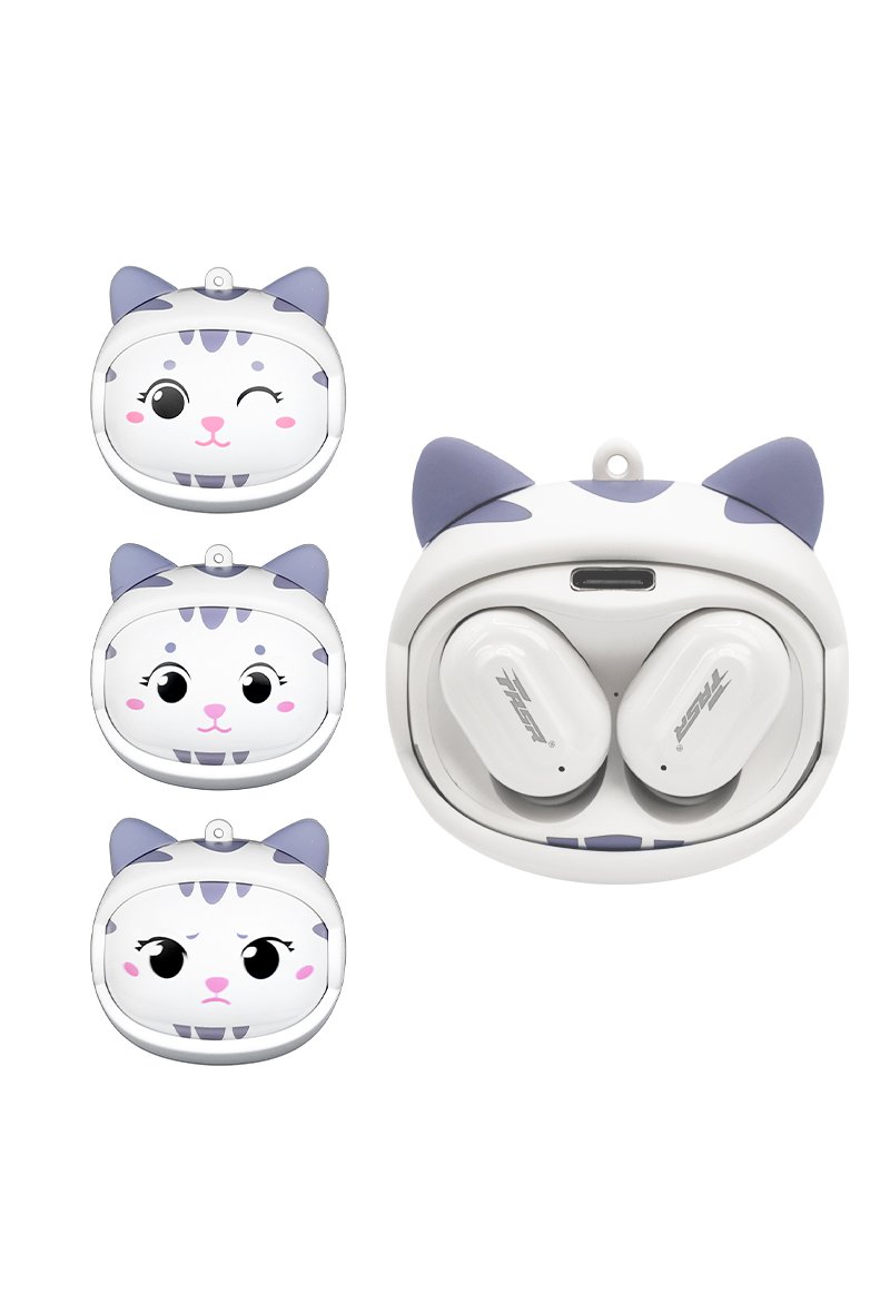 Écouteurs sans Fil chaton , 2026 Écouteur Bluetooth 5.3 Son Stéréo