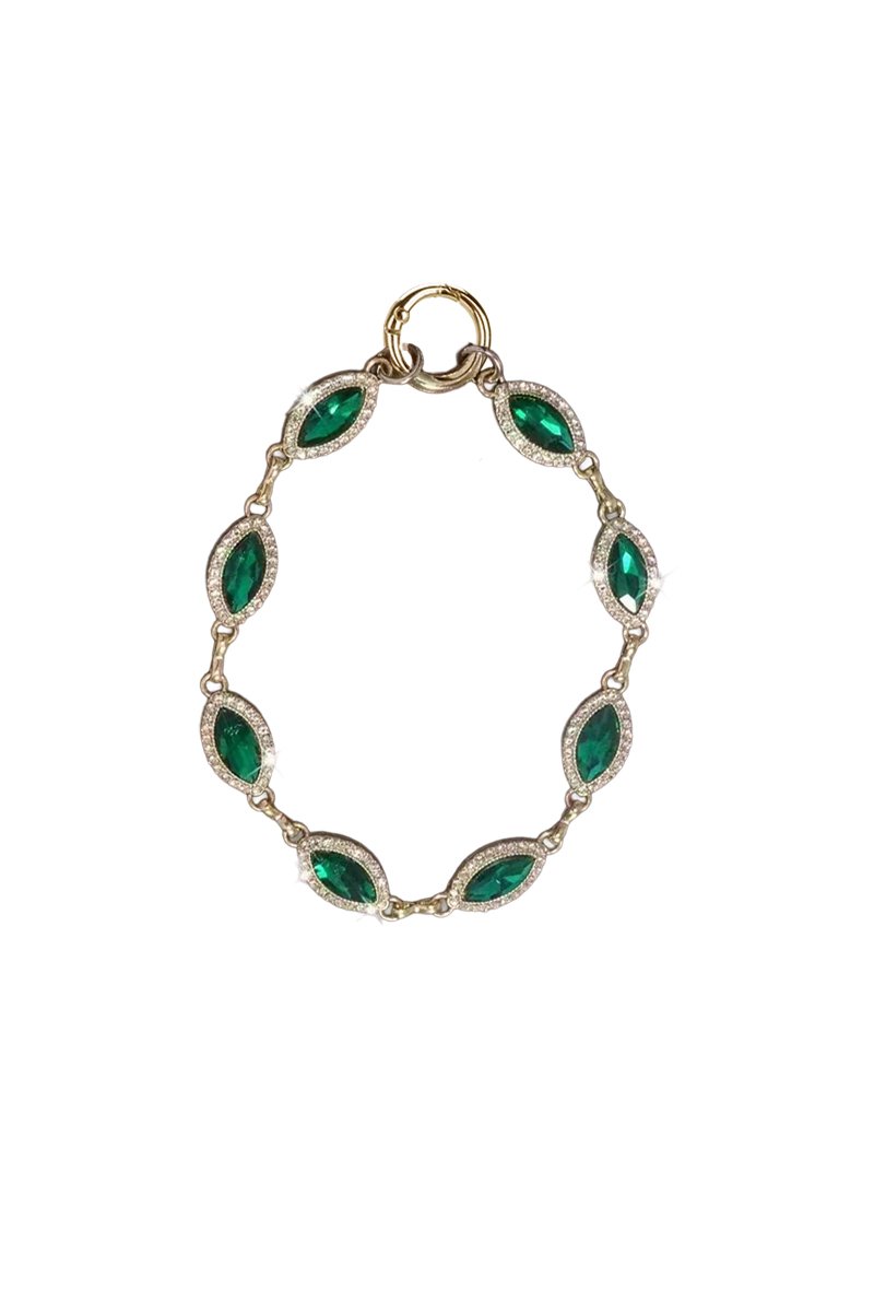 Bijoux de Téléphone Strass Ovale