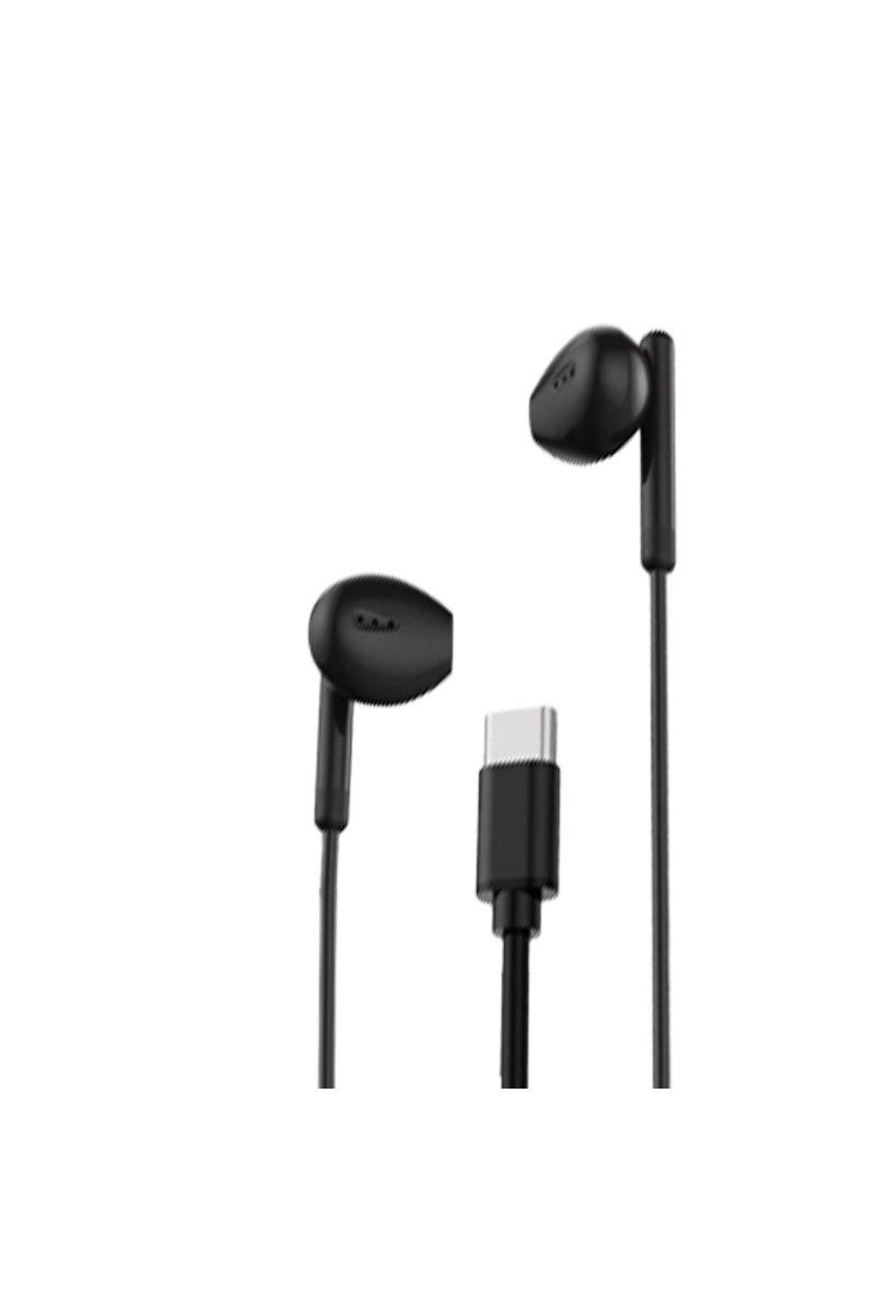 Écouteurs avec fil USB C, Intra Auriculaires avec Micro et contrôle du Volume, HiFi Stéréo Basse Filaires Type C Casque Compatible