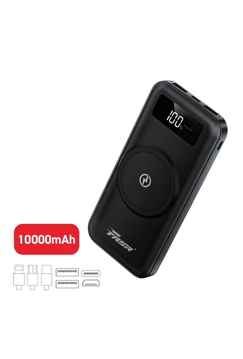 Batterie Externe MagSafe, 10000mAh,  4 câbles intégrés