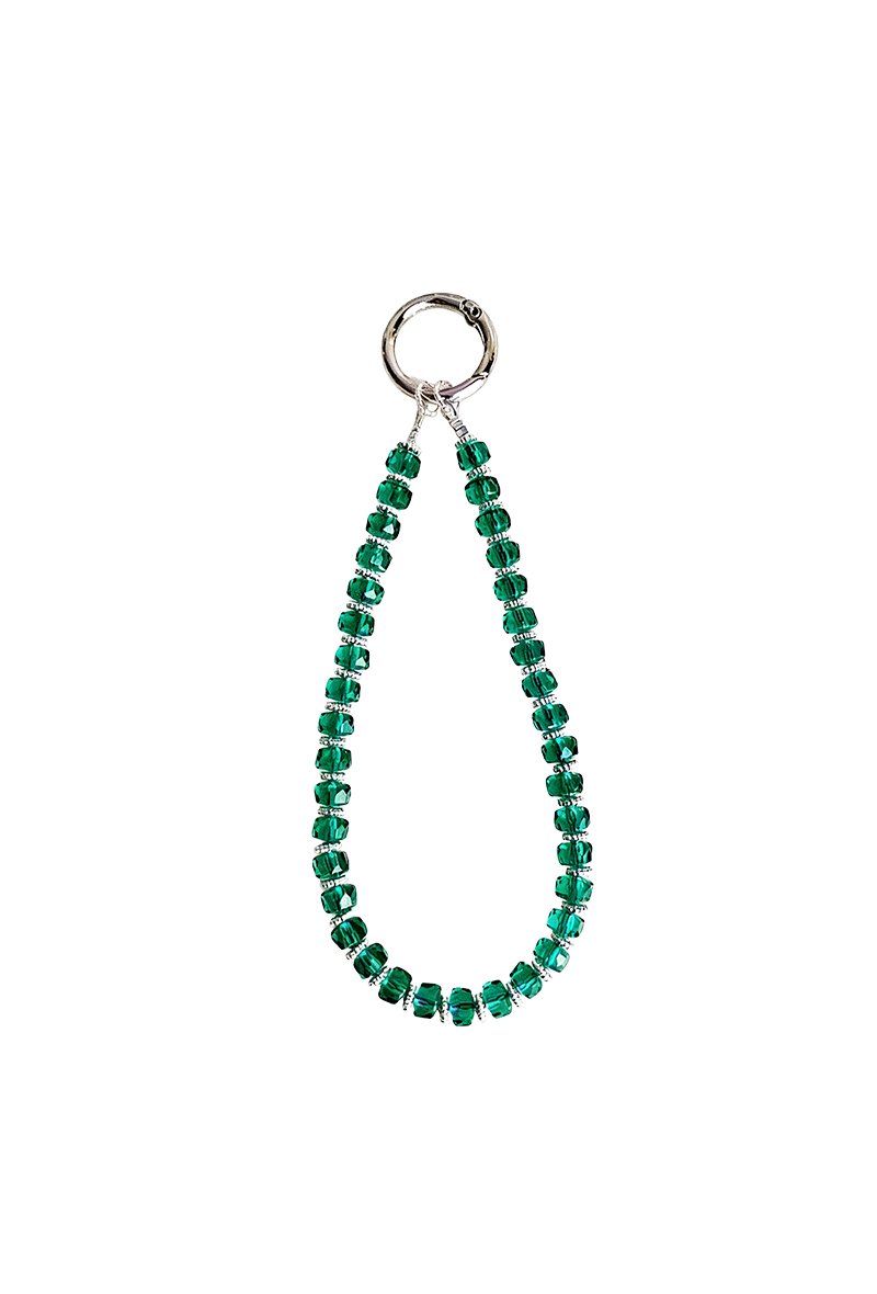 Bijoux de Téléphone Cristal Émeraude