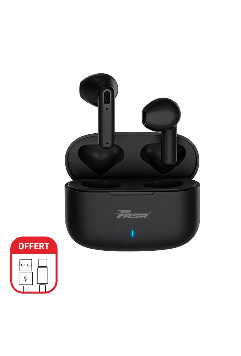Écouteurs Bluetooth 5.4 avec Semi-intra + Câble USB C