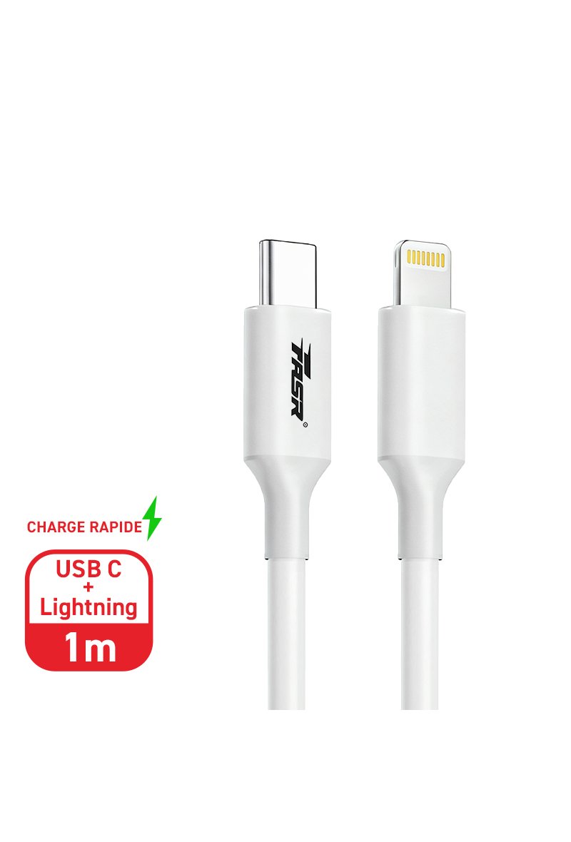 Câble USB-C / Lightning, Charge Rapide