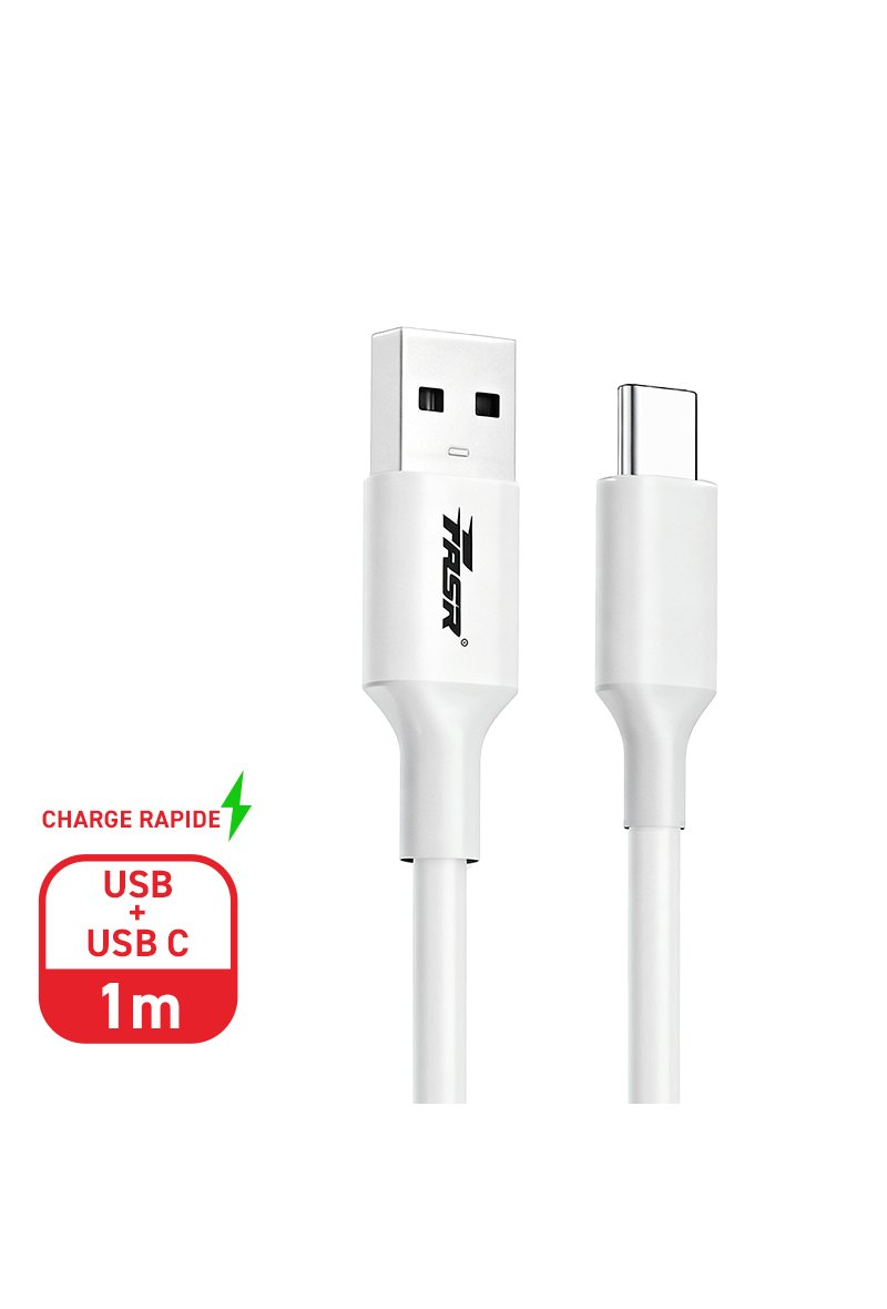 Câble USB-A / USB-C, Charge Rapide