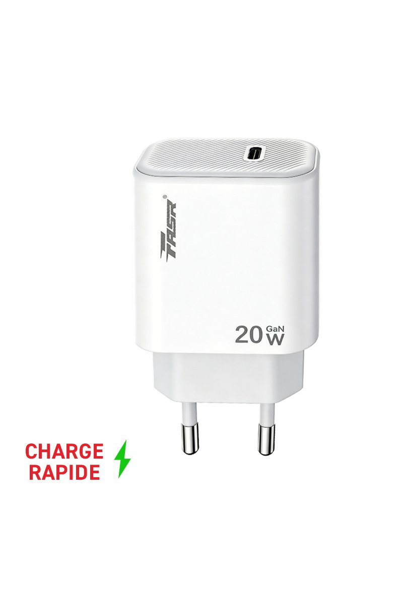 Chargeur Rapide avec Prise USB C - 20W