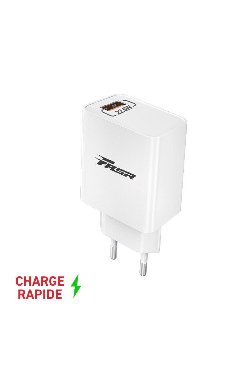 FASR Chargeur USB  Rapide 22.5w 3.0A